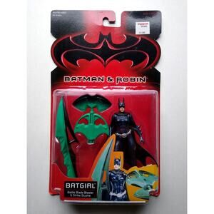 Batman & Robin BATGIRL Battle Blade Blaster Action Figure 1997 Kenner New SEALED
